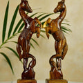 Sowpeace Artisan Wooden Jumping Horse Set: Home Decor - Tabletop - Sowpeace - Animal - New Arrivals