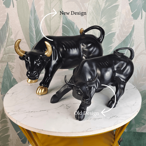 Vastu Principles for Sowpeace Black Bull Decor | Bold Resin Animal Figurine for Modern Home & Office Décor, Gifting