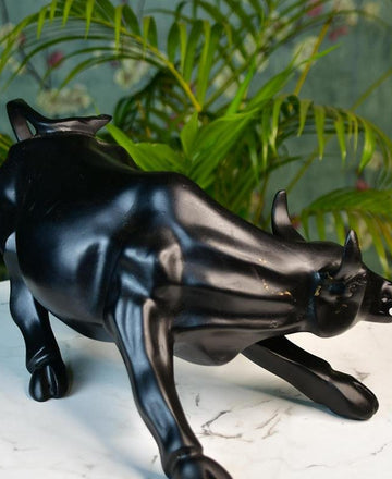 Sowpeace Black Bull Decor — alternate view