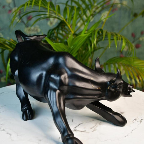 Sowpeace Black Bull Decor - Additional View