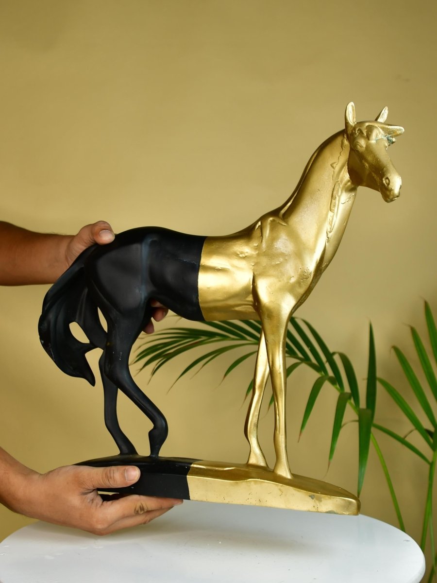 Sowpeace Black Gold Stallion - Decor - Sowpeace - Sowpeace Black Gold Stallion - RES - RBBG - TT - Sowpeace