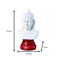 Sowpeace Bliss: White Small Buddha Terracotta Decor - terracotta tabletop - Sowpeace - Buddha - God Idols