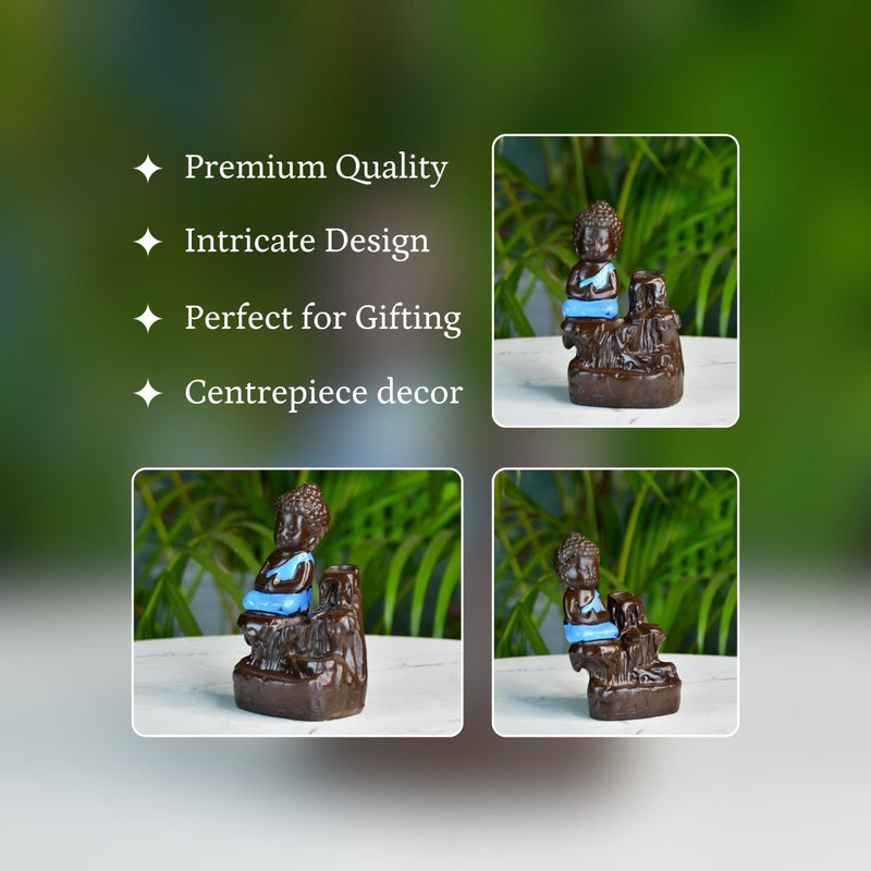 Sowpeace Blue Buddha Smoke Decor – view 3