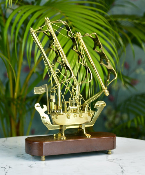 Sowpeace Brass multi sail Ship