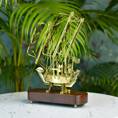 Sowpeace Brass multi sail Ship