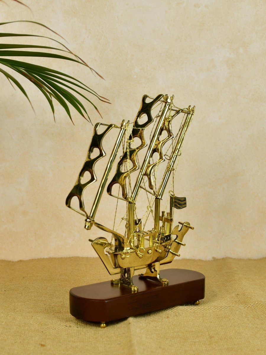 Sowpeace Brass multi sail Ship - Decor - Sowpeace - Sowpeace Brass multi sail Ship - BR - BSS - TT - Sowpeace