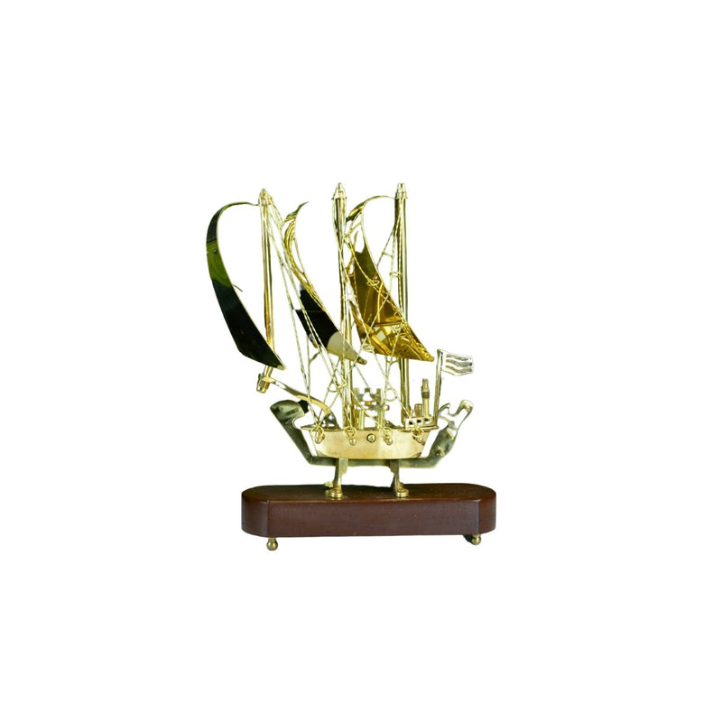 Sowpeace Brass Ship Decor – view 7