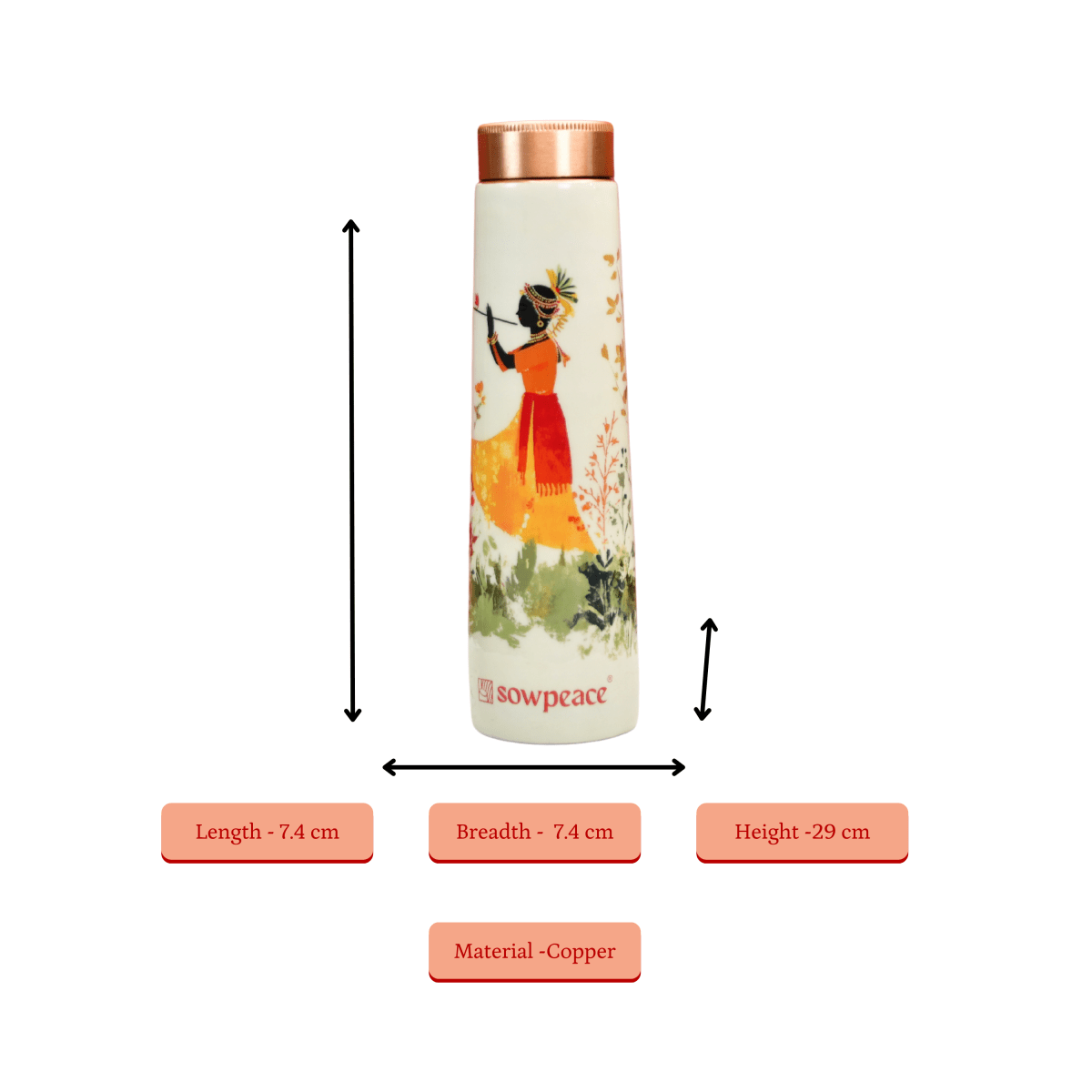 Sowpeace Divine Harmony Copper Bottle