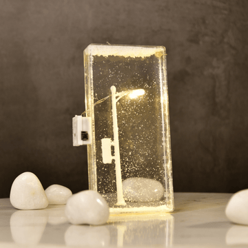 Sowpeace DIY Street Lamp Showcase Snowy Glow | Creative Winter Night Light for Home Décor & Gifting - Sowpeace - 