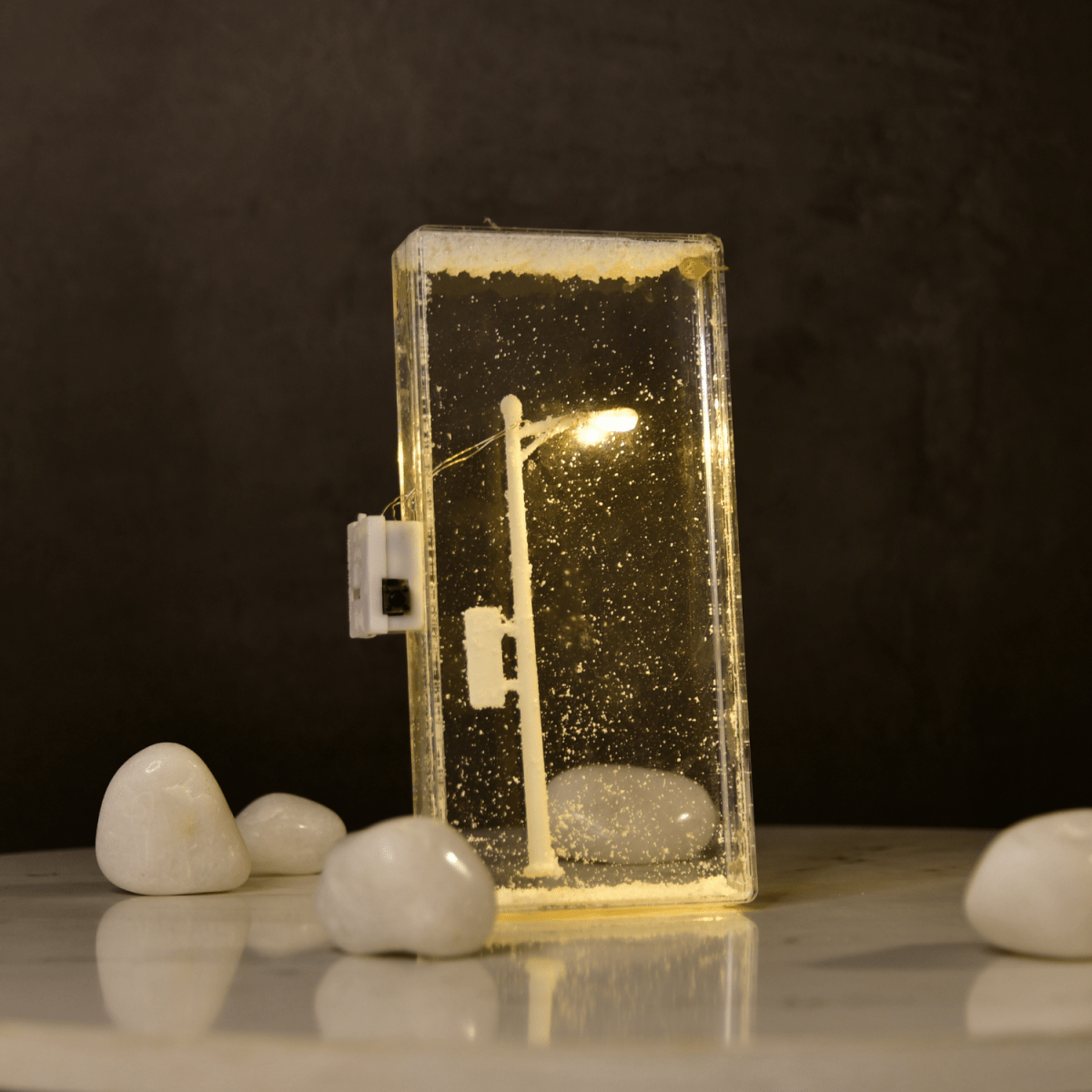 Sowpeace DIY Street Lamp Showcase Snowy Glow | Creative Winter Night Light for Home Décor & Gifting - Sowpeace - 