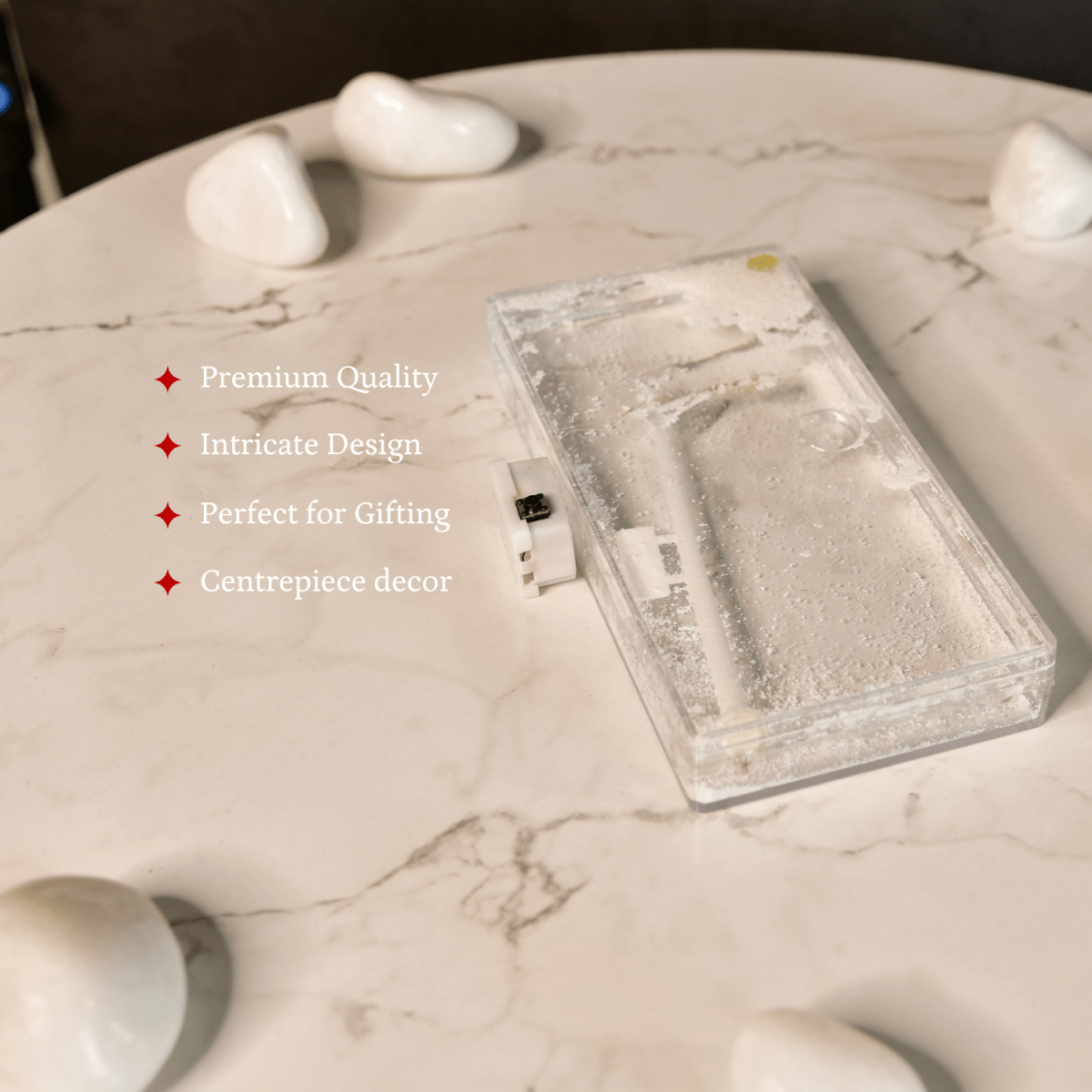 Sowpeace DIY Street Lamp Showcase Snowy Glow | Creative Winter Night Light for Home Décor & Gifting