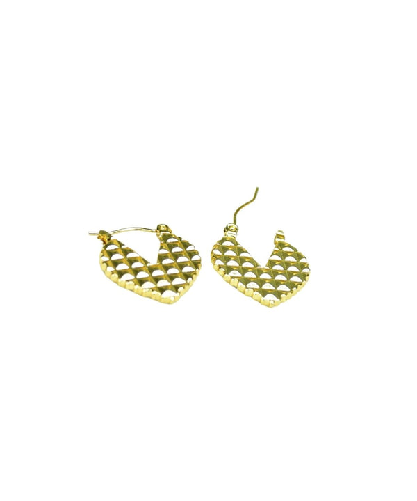 Sowpeace Ear Cut Petals Gold Stainless Steel Earrings | Elegant One‑Size Lightweight Jewelry for Women & Daily Wear — image 4