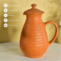 Sowpeace Earthy Elegance: Handcrafted Jug for Every Sip & Stash - Utensils - Sowpeace - New Arrivals - Terracotta Jug