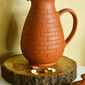 Sowpeace Earthy Elegance: Handcrafted Jug for Every Sip & Stash - Utensils - Sowpeace - Sowpeace Earthy Elegance: Handcrafted Jug for Every Sip & Stash - Terr - Uten - Terr - TJUB - Sowpeace