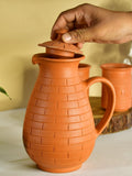 Sowpeace Earthy Elegance: Handcrafted Jug for Every Sip & Stash - Utensils - Sowpeace - Sowpeace Earthy Elegance: Handcrafted Jug for Every Sip & Stash - Terr - Uten - Terr - TJUB - Sowpeace