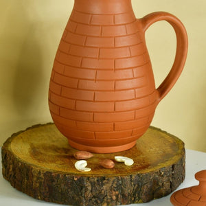 Sowpeace Earthy Elegance: Handcrafted Jug for Every Sip & Stash - Utensils - Sowpeace - Sowpeace Earthy Elegance: Handcrafted Jug for Every Sip & Stash - Terr - Uten - Terr - TJUB - Sowpeace