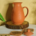 Sowpeace Earthy Elegance: Handcrafted Jug for Every Sip & Stash - Utensils - Sowpeace - New Arrivals - Terracotta Jug