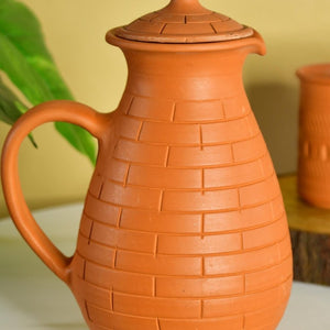 Sowpeace Earthy Elegance: Handcrafted Jug for Every Sip & Stash - Utensils - Sowpeace - Sowpeace Earthy Elegance: Handcrafted Jug for Every Sip & Stash - Terr - Uten - Terr - TJUB - Sowpeace