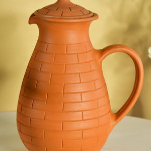 Sowpeace Earthy Elegance: Handcrafted Jug for Every Sip & Stash - Utensils - Sowpeace - Sowpeace Earthy Elegance: Handcrafted Jug for Every Sip & Stash - Terr - Uten - Terr - TJUB - Sowpeace