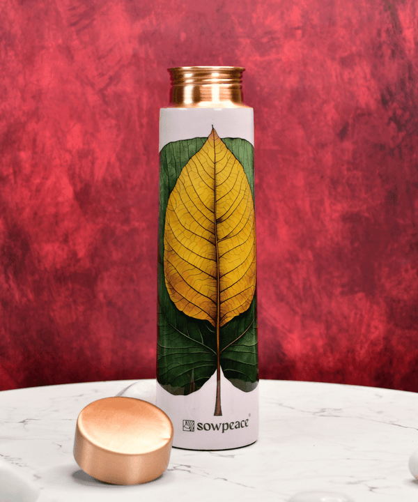 Sowpeace Ethereal Leaf Copper Bottle — image 2
