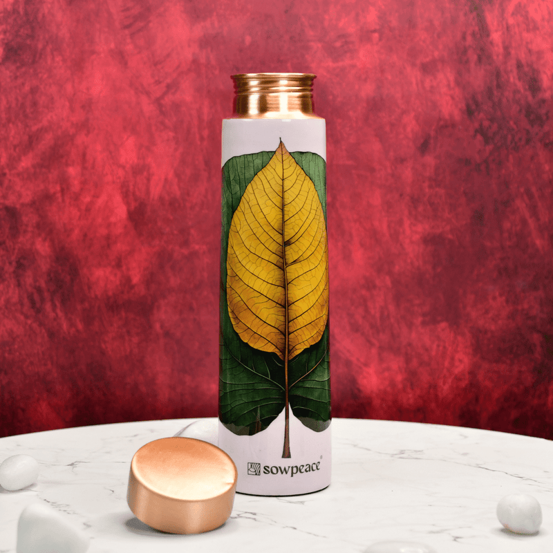 Sowpeace Ethereal Leaf Copper Bottle – view 2