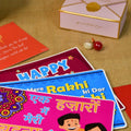 Sowpeace Exquisite Bhai Behen Rakhi Pack of 1 with Roli Chawal and Greeting card combo for Raksha Bandhan and Gifting - Sowpeace - 