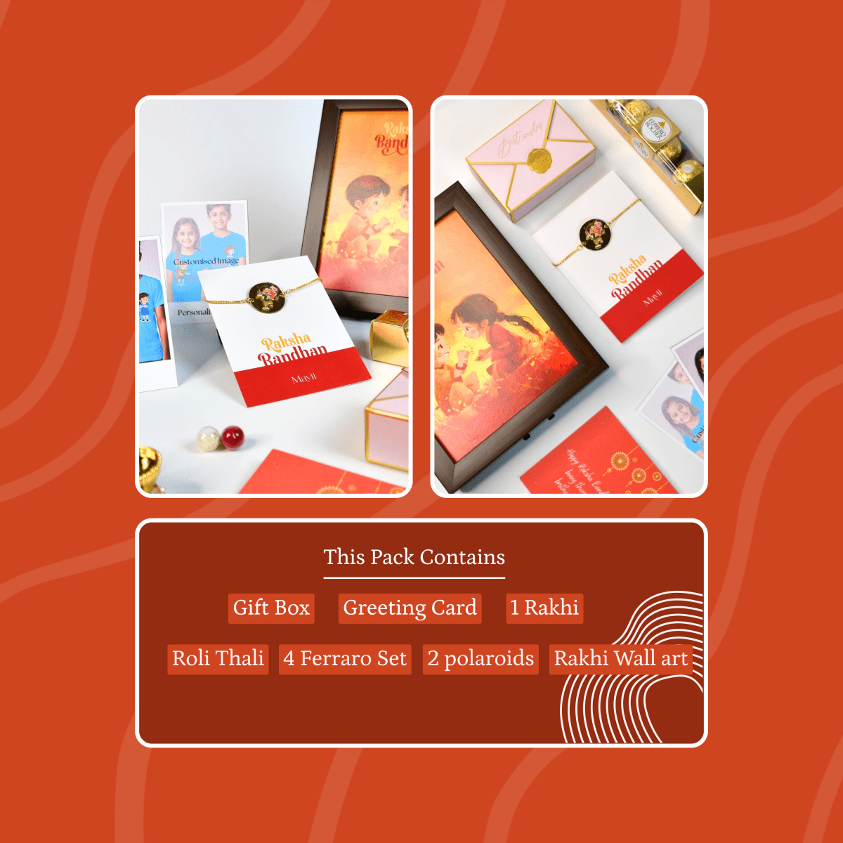 Sowpeace Exquisite Bhai Behen Rakhi Pack of 1 with Roli Chawal and Greeting card combo for Raksha Bandhan and Gifting - Sowpeace - 