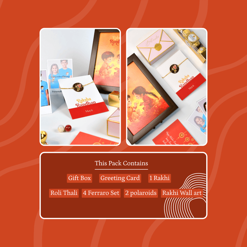 Sowpeace Exquisite Bhai Behen Rakhi Pack of 1 with Roli Chawal and Greeting card combo for Raksha Bandhan and Gifting – view 14