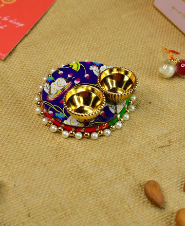 Sowpeace Exquisite BHAI Rakhi Pack of 1 with Roli Chawal and Greeting card combo for Raksha Bandhan and Gifting — alternate view