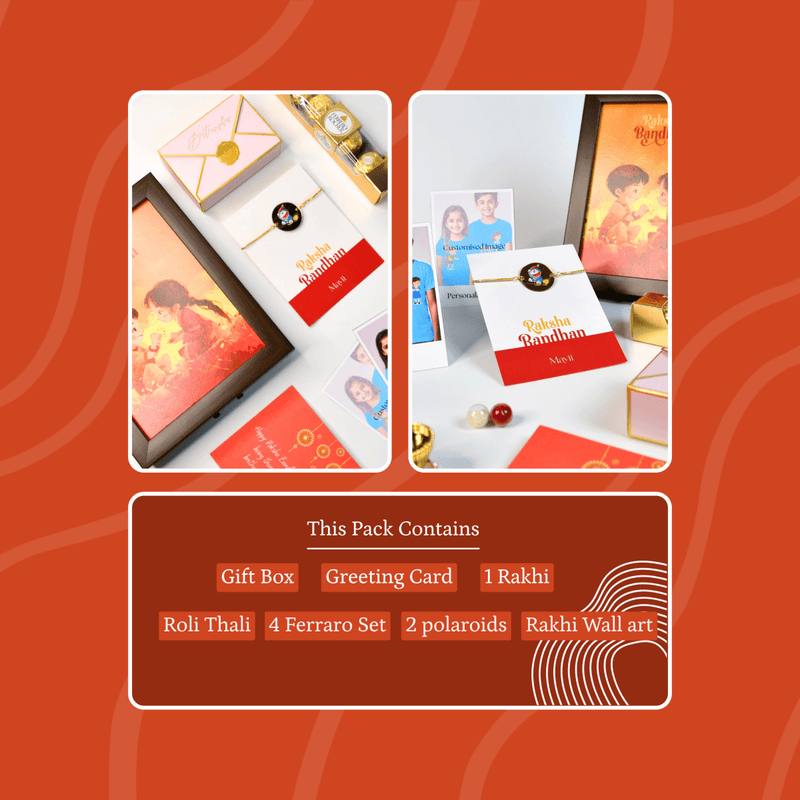 Sowpeace Exquisite Doraemon Rakhi Pack of 1 with Roli Chawal and Greeting card combo for Raksha Bandhan and Gifting – view 13