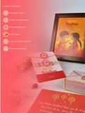 Sowpeace Exquisite Pink Circle Rakhi Pack of 1 with Roli Chawal Thali, Chocolates, Photo Frame and Greeting card combo for Raksha Bandhan and Gifting - Rakhi - Sowpeace - Sowpeace Exquisite Pink Circle Rakhi Pack of 1 with Roli Chawal Thali, Chocolates, Photo Frame and Greeting card combo for Raksha Bandhan and Gifting - RAK - PINK - HND - P6 - Sowpeace