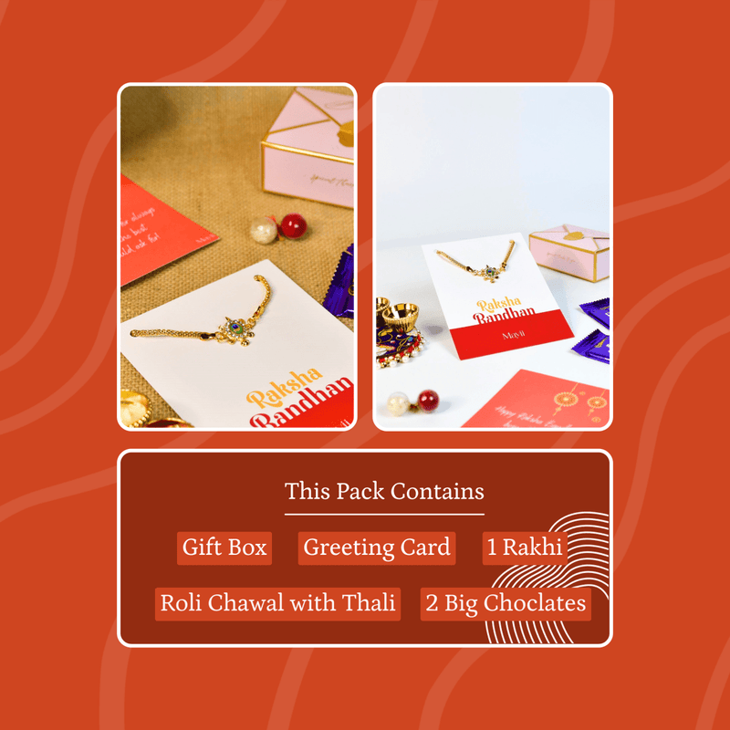 Sowpeace Exquisite Turtle Rakhi Pack of 1 with Roli Chawal and Greeting card combo for Raksha Bandhan and Gifting – view 10