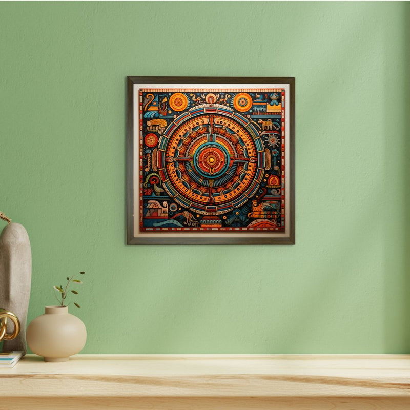 Sowpeace: Find Your Inner Circuit – Premium Handcrafted Canvas Art for Modern and Elegant Home Interiors – view 3