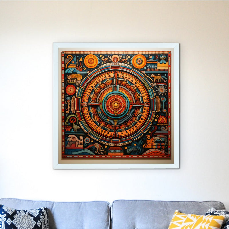 Sowpeace: Find Your Inner Circuit – Premium Handcrafted Canvas Art for Modern and Elegant Home Interiors – view 1