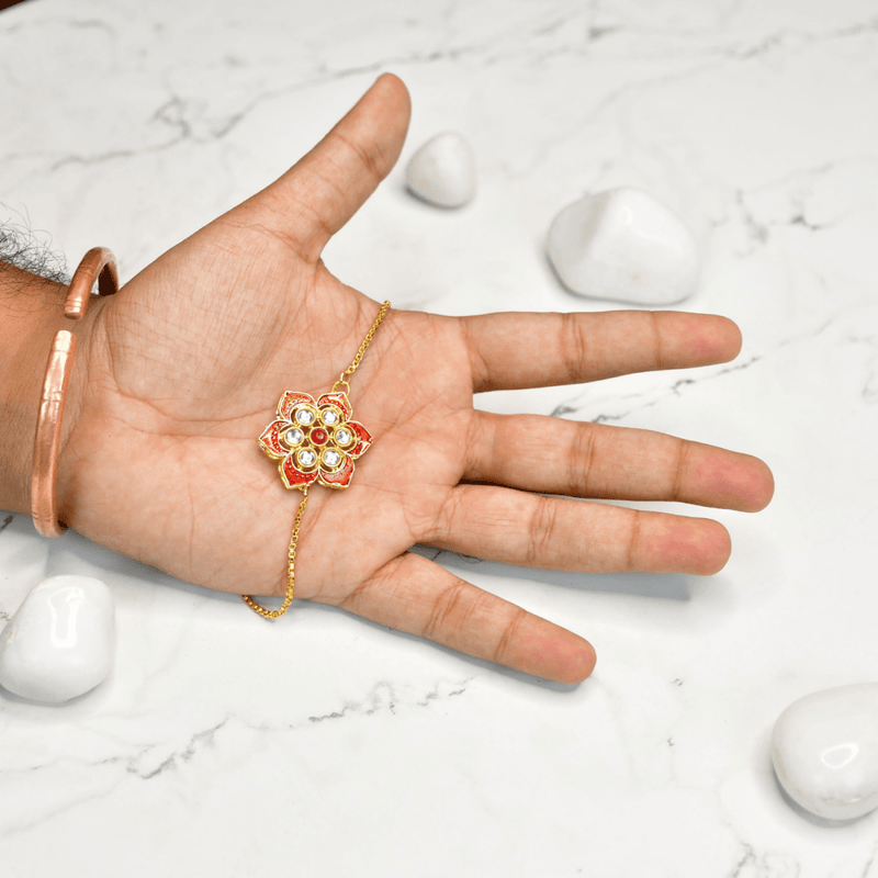 Sowpeace Forbidden Bloom Bracelet | Elegant Stainless Steel One‑Size Adjustable Floral Jewelry for Women & Men – view 3