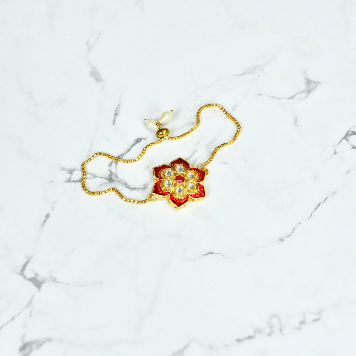 Sowpeace Forbidden Bloom Bracelet | Elegant Stainless Steel One‑Size Adjustable Floral Jewelry for Women & Men