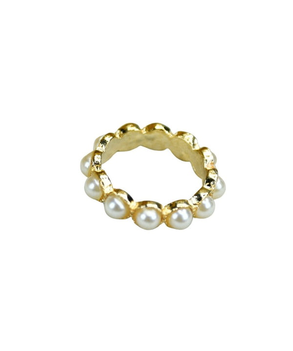 Sowpeace Gold Bead Ring Stainless Steel | Stylish One‑Size Adjustable Jewelry for Women & Men — image 5