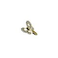 Sowpeace Gold Butterfly Nosepin Stainless Steel | Elegant One‑Size Jewelry for Women - Sowpeace - 