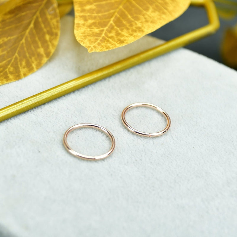Sowpeace Gold Circle Ring Set Stainless Steel | Stylish One‑Size Adjustable Jewelry for Women & Men – view 1