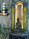 Sowpeace Golden Buddha Water Fountain – Elegant Buddha Sitting Against Tall Wall for Luxurious Home Decor & Gifts - Sowpeace - Sowpeace Golden Buddha Water Fountain – Elegant Buddha Sitting Against Tall Wall for Luxurious Home Decor & Gifts - RES - TBS - FT - Sowpeace