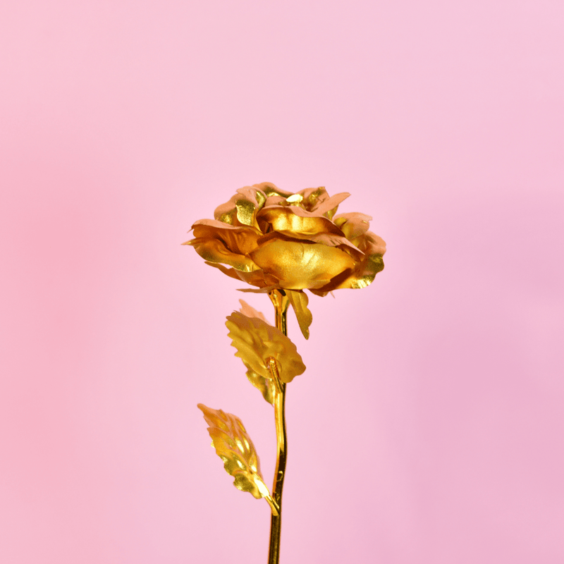 Sowpeace Golden Love Decorative Piece | Elegant Gold Home Décor & Romantic Gift Item. – view 1