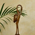 Sowpeace Hand - Carved Flamingo: Tropical Elegance on Your Tabletop - Tabletop - Sowpeace - Animal - New Arrivals