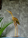 Sowpeace Hand - Carved Flamingo: Tropical Elegance on Your Tabletop - Wooden - Sowpeace - Sowpeace Hand - Carved Flamingo: Tropical Elegance on Your Tabletop - Wood - WAFL - WDN - TT - Sowpeace