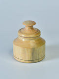 Sowpeace Hand - Carved Lidded Jar: Rustic Charm & Organized Elegance - Wooden utensil - Sowpeace - Sowpeace Hand - Carved Lidded Jar: Rustic Charm & Organized Elegance - Wood - WSJR - WDU - TT - Sowpeace