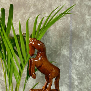 Sowpeace Hand - carved Wooden Horse: Gallop into Decor - Sowpeace - Sowpeace Hand - carved Wooden Horse: Gallop into Decor - Wood - WRCH - WDN - TT - Sowpeace