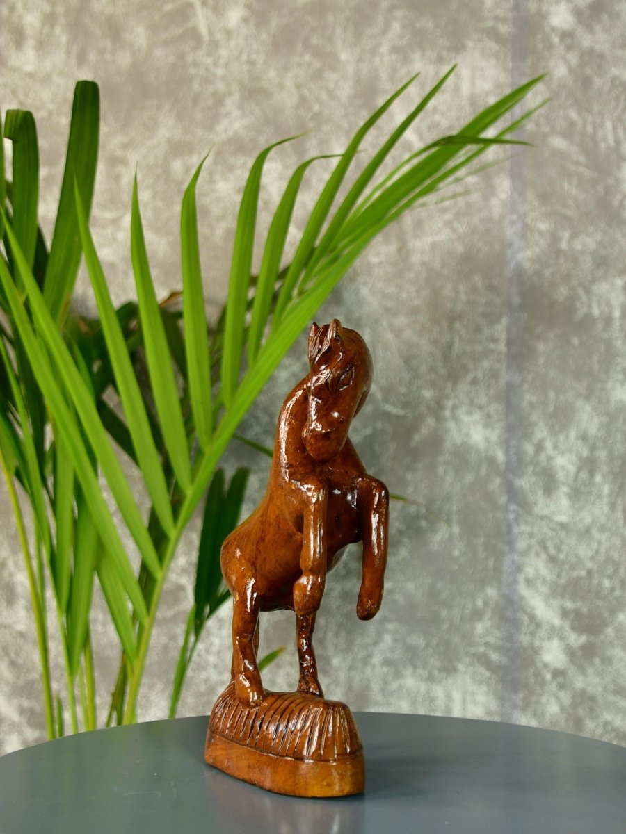 Sowpeace Hand - carved Wooden Horse: Gallop into Decor - Sowpeace - Sowpeace Hand - carved Wooden Horse: Gallop into Decor - Wood - WRCH - WDN - TT - Sowpeace