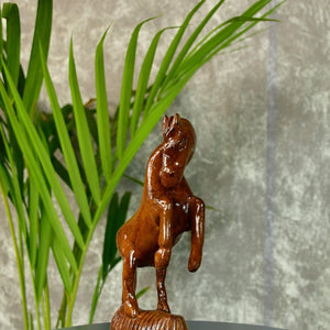 Sowpeace Hand - carved Wooden Horse: Gallop into Decor - Sowpeace - Sowpeace Hand - carved Wooden Horse: Gallop into Decor - Wood - WRCH - WDN - TT - Sowpeace