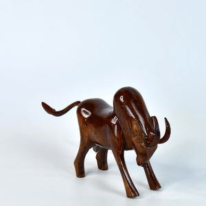 Sowpeace Handcarved wooden large bull: Artisan Home Decor - decor - Sowpeace - Sowpeace Handcarved wooden large bull: Artisan Home Decor - Wood - WDOXL - WDN - TT - Sowpeace