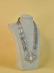 Sowpeace Handcrafted German Silver Necklace: God Figurine with Peacocks - Additional View