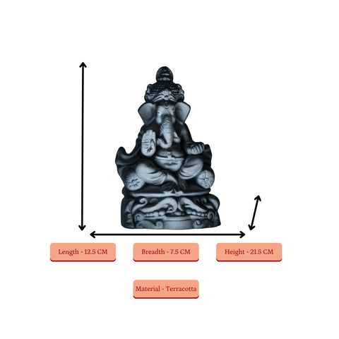 Vastu Principles for Sowpeace Handcrafted Terracotta Ganesh Tabletop: Elegant Home Decor